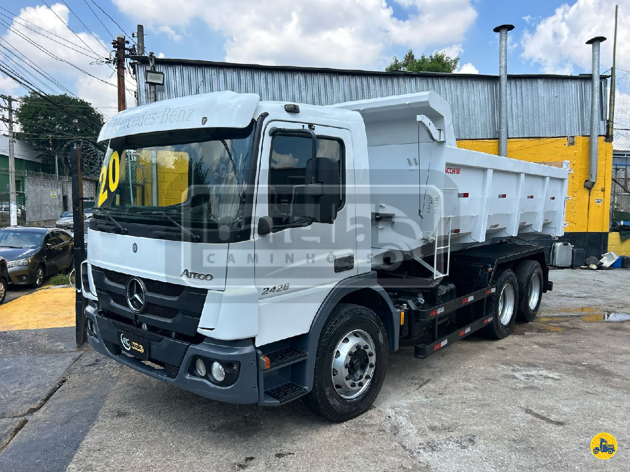 CAMINHAO MERCEDES-BENZ MB 2426 Caçamba Basculante Truck 6x2 Barella Caminhões OSASCO SÃO PAULO SP